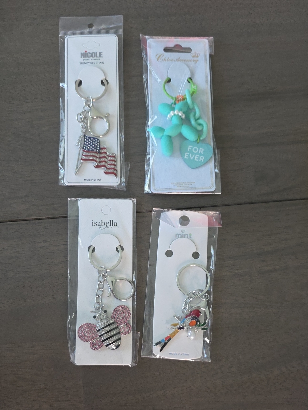 Assorted Keychain/Bag Charm